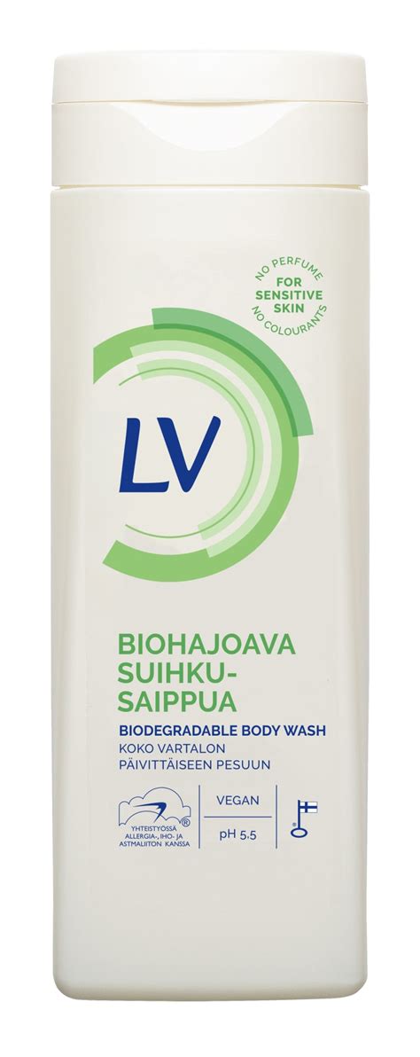 biohajoava suihkusaippua